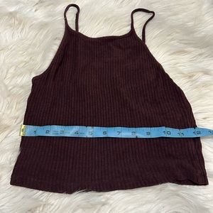 Brandy Melville Maroon Tank Top